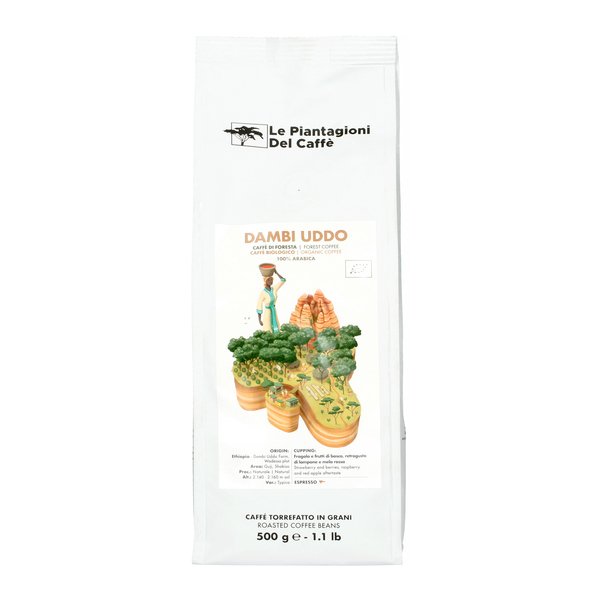 Le Piantagioni del Caffe - Ethiopia Dambi Uddo 500g - obrazek 2