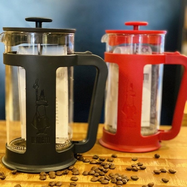 Bialetti French Press Smart 1l Czerwony - obrazek 4