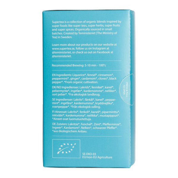 Teministeriet - Supertea Liquorice Fennel Digest - Herbata 20 Torebek - obrazek 2