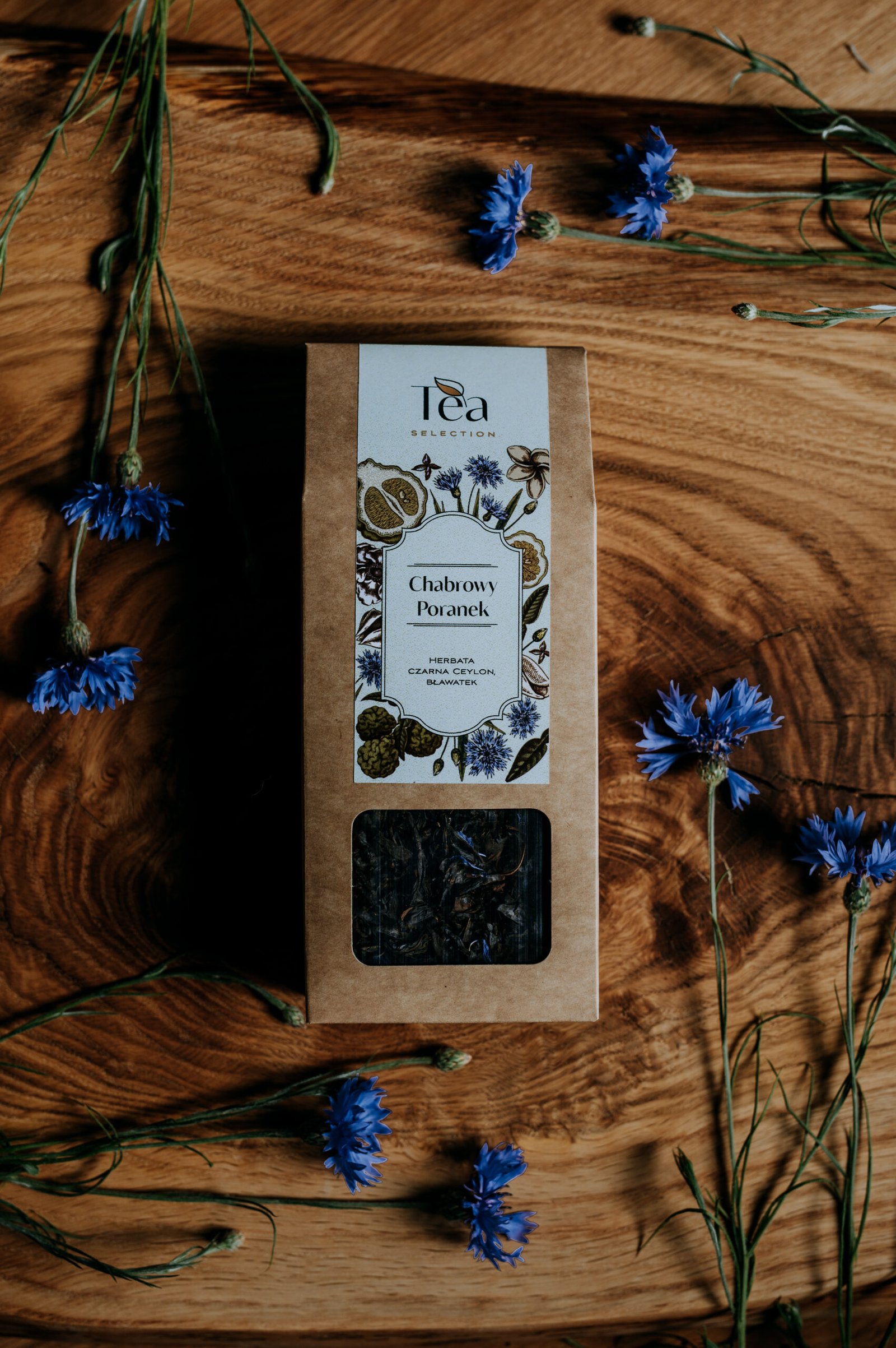 Herbata Czarna - Chabrowy Poranek - Tea Selection 50g - obrazek 8