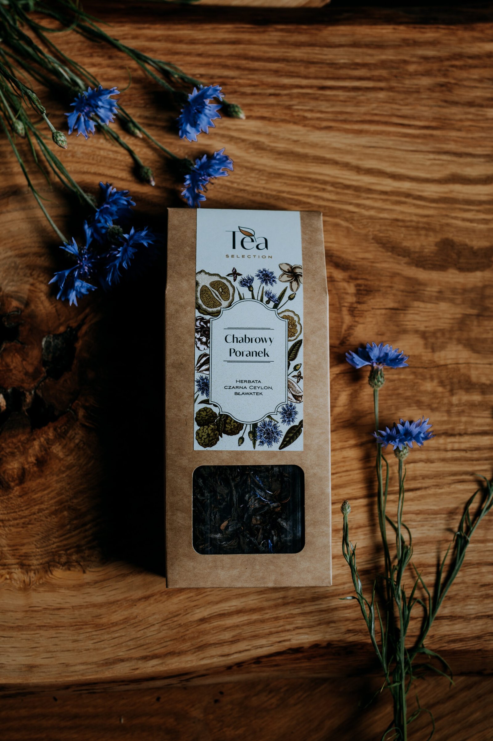 Herbata Czarna - Chabrowy Poranek - Tea Selection 50g - obrazek 9